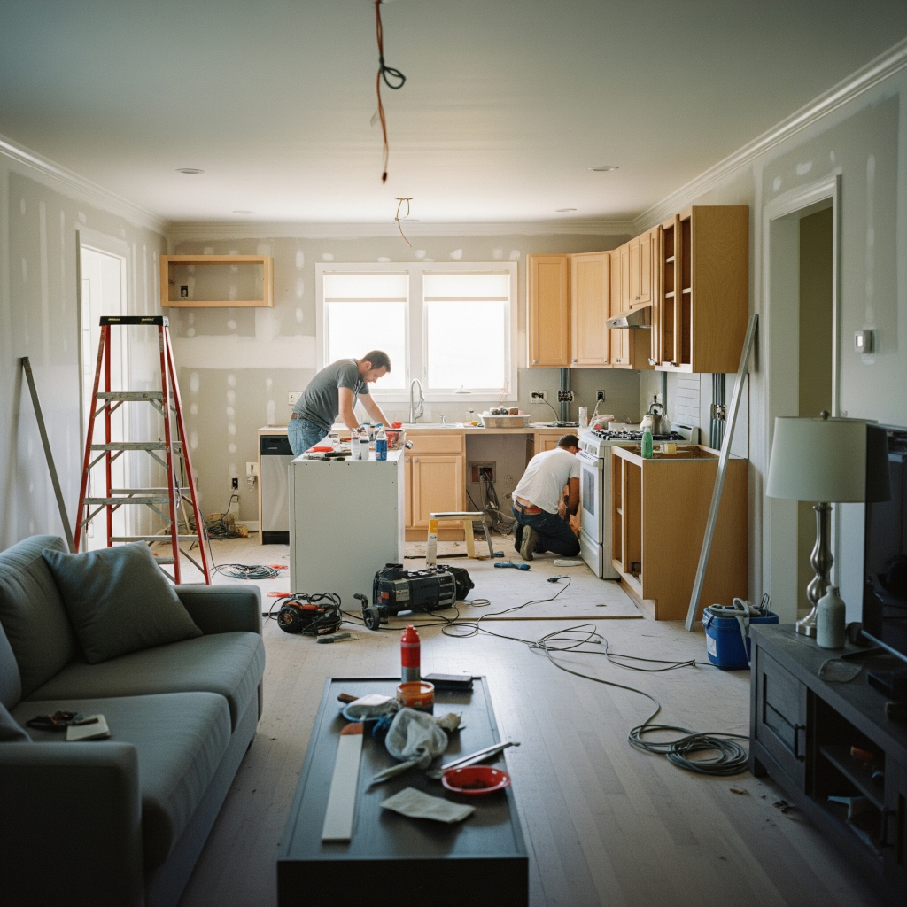 Sanierung einer Wohnung in Wien
